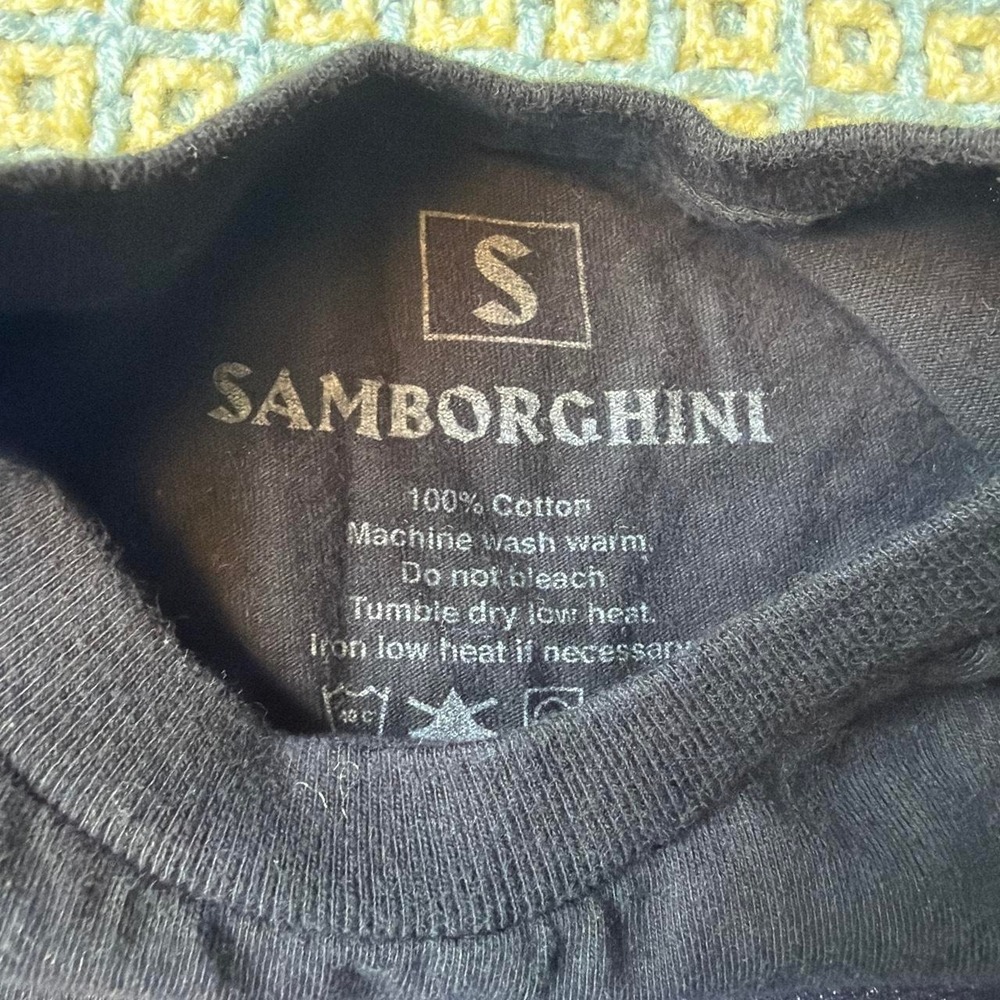 Samborghini Snake Eyes Graphic Tee Black Y2K Grunge Skater Small - Picture 3 of 6